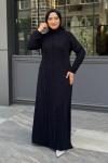 Gülten Tesettür Abiye Siyah