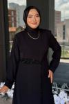 Yosun Tesettür Abiye Siyah