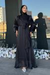 Sibel Tesettür Abiye Siyah