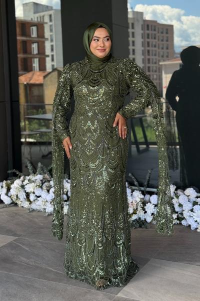 Matilda Tesettür Abiye Haki