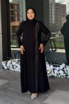 Emine Tesettür Abiye Siyah