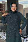 Ezgi Tesettür Abiye Zümrüt