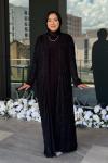 Naciye Tesettür Abiye Siyah