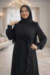 Beliz Tesettür Abiye Siyah