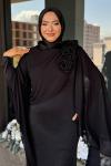 Güldane Tesettür Abiye Siyah