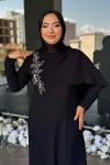 Gülçin Tesettür Abiye Siyah