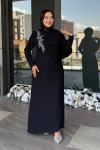 Gülçin Tesettür Abiye Siyah