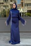 Yurdagül Tesettür Abiye Lacivert