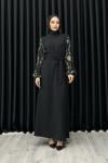 ASMİN ELBİSE Siyah