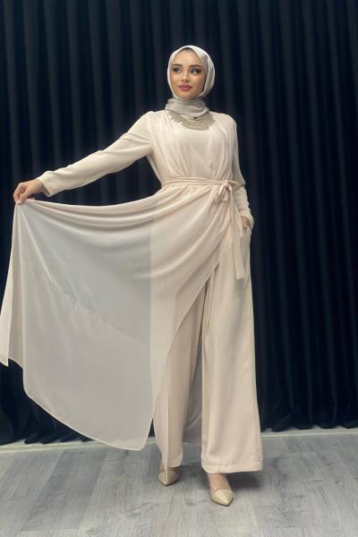 ESRA PELERİNLİ TULUM Taş Rengi