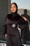 Nursel Tesettür Abiye Siyah