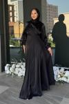 Sevinç Tesettür Abiye Siyah