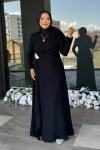 Selcan Tesettür Abiye Siyah