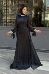 Narin Tesettür Abiye Siyah