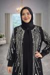 Handan Abaya Siyah