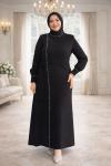 Fikriye Tesettür Abiye Siyah
