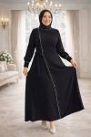 Fikriye Tesettür Abiye Siyah