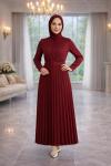 Şengül Elbise Bordo