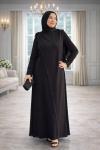 Aybüke Tesettür Abiye  Siyah