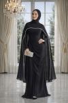 İncilay Tesettür Abiye Siyah