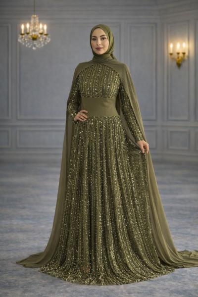 Ayşegül Tesettür Abiye Haki