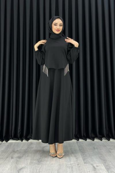 Asya etekli takım Siyah