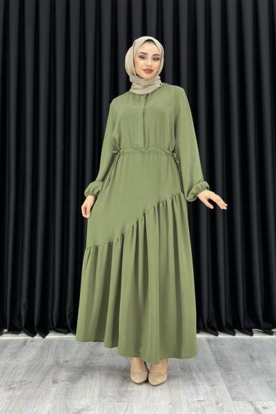 NURSEMA ELBİSE Haki