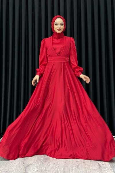 MİNEL ABİYE Kırmızı