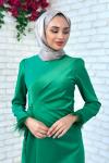 Suzan Abiye Tesettür Yeşil