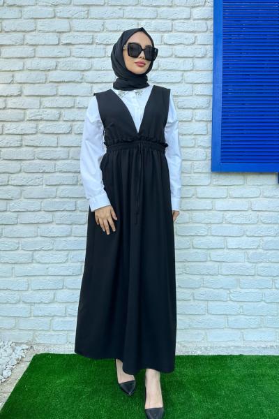 Ecrin Jile Tesettür Siyah