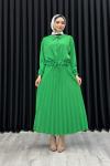 Ayla Etekli Takım Tesettür Yeşil