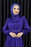 Ceylin Abiye Tesettür Mor