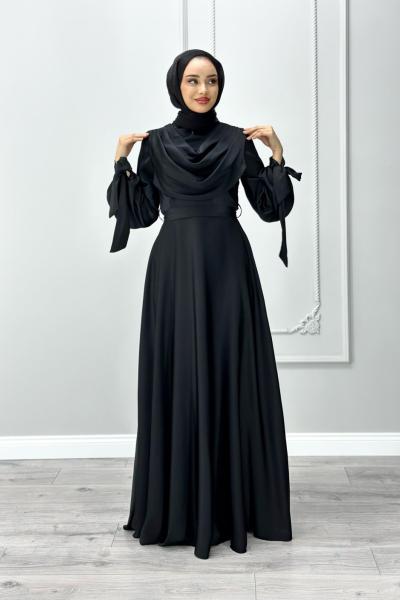 Helen Abiye Tesettür Siyah