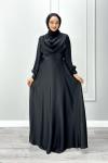 Helen Abiye Tesettür Siyah