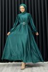 Melek Elbise Tesettür Yeşil