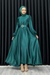 Melek Elbise Tesettür Yeşil