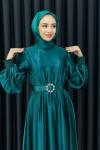Melek Elbise Tesettür Yeşil