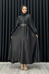 Melek Elbise Tesettür Siyah