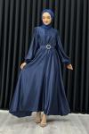 Melek Elbise Tesettür Lacivert