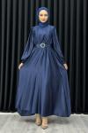 Melek Elbise Tesettür Lacivert