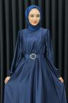 Melek Elbise Tesettür Lacivert