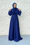 Helen Abiye Tesettür Lacivert