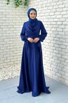 Helen Abiye Tesettür Lacivert