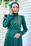 Ziynet Abiye Tesettür Zümrüt