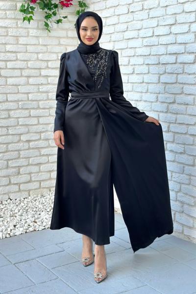 Ziynet Abiye Tesettür Siyah