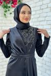 Ziynet Abiye Tesettür Siyah