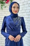 Ziynet Abiye Tesettür Lacivert