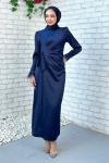 Suzan Abiye Tesettür Lacivert