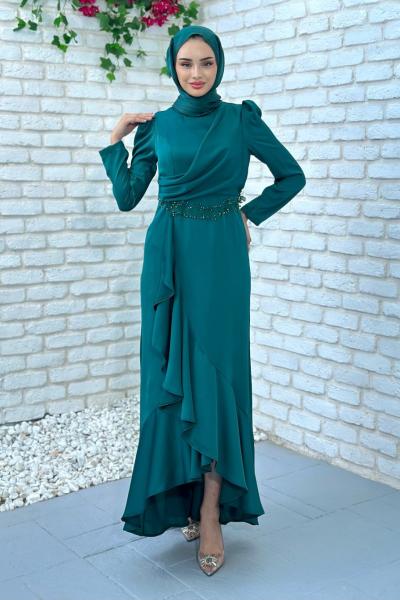 Seyran Abiye Tesettür Zümrüt
