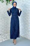 Yıldız Abiye Tesettür Lacivert